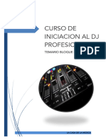 Temario Curso DJ Pro Bloque 5