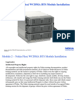 20-Nokia Flexi WCDMA BTS Module Installation