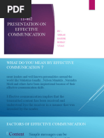 The 7C's of Effective Communication | PDF