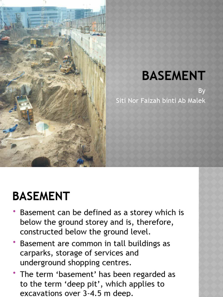 Understanding Basement Construction | PDF | Basement | Building Engineering