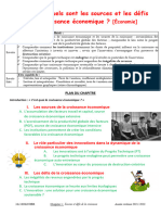 01 - Quelles Sont Les Sources de La Croissance