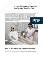 Hair Removal Laser Treatment in Bangalore