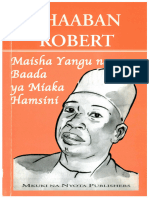 Maisha Yangu Na Baada Ya Miaka Hamsini (Shaaban Robert) (Z-Library)