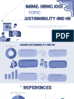 human sustanibility and hr  5 