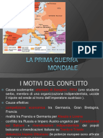 La Prima Guerra Mondiale 