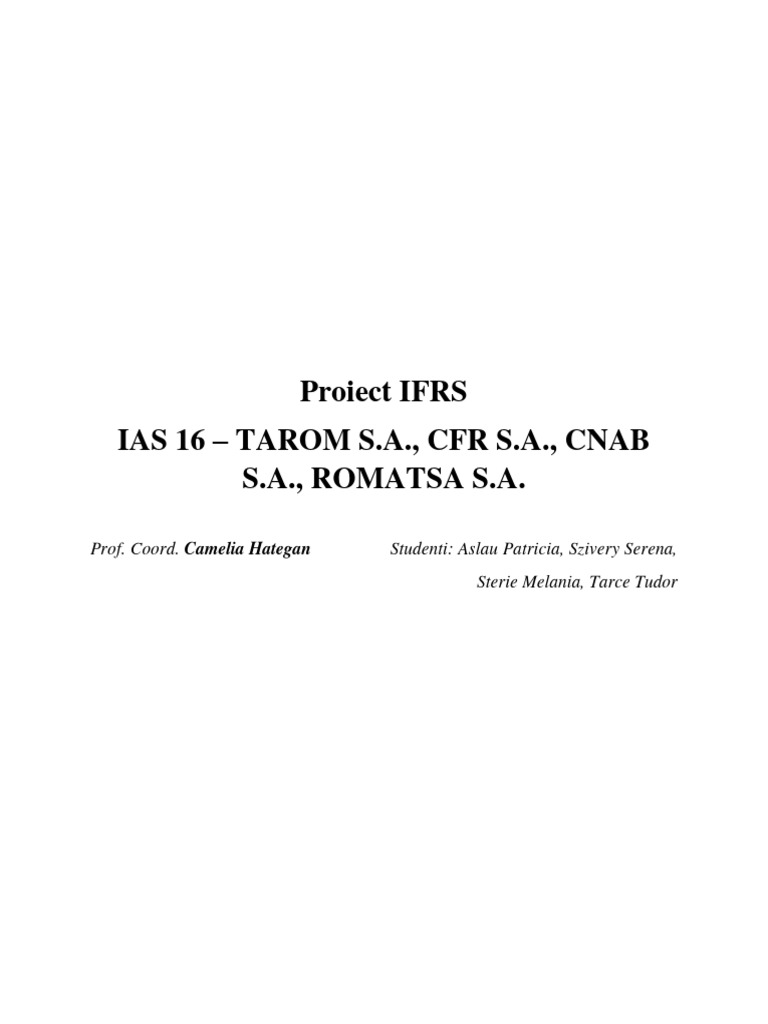 Ifrs Final | PDF