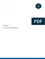 Oasys - Concrete Codes Comparision