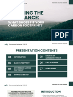 Awareness in Carbon Footprint