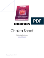 Chakra Sheet