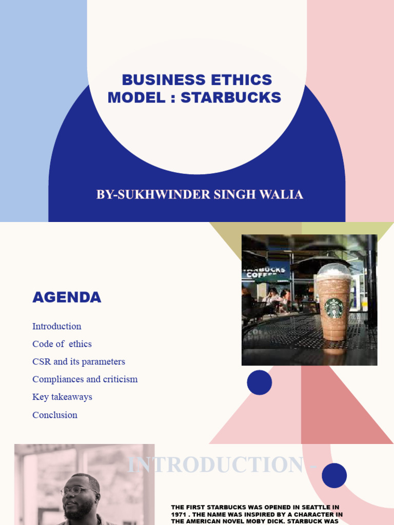 STARBUCKS GUIDELINES intelligence overview