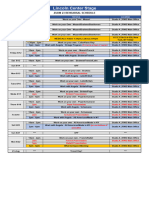 ZUDM 23 Rehearsal Schedule 