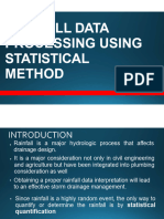 Rainfall Data Processing