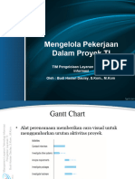 Pertemuan 13 - Mengelola Pekerjaan Dalam Proyek TI