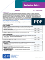 CDC - Question Appraisal System (QAS-99)