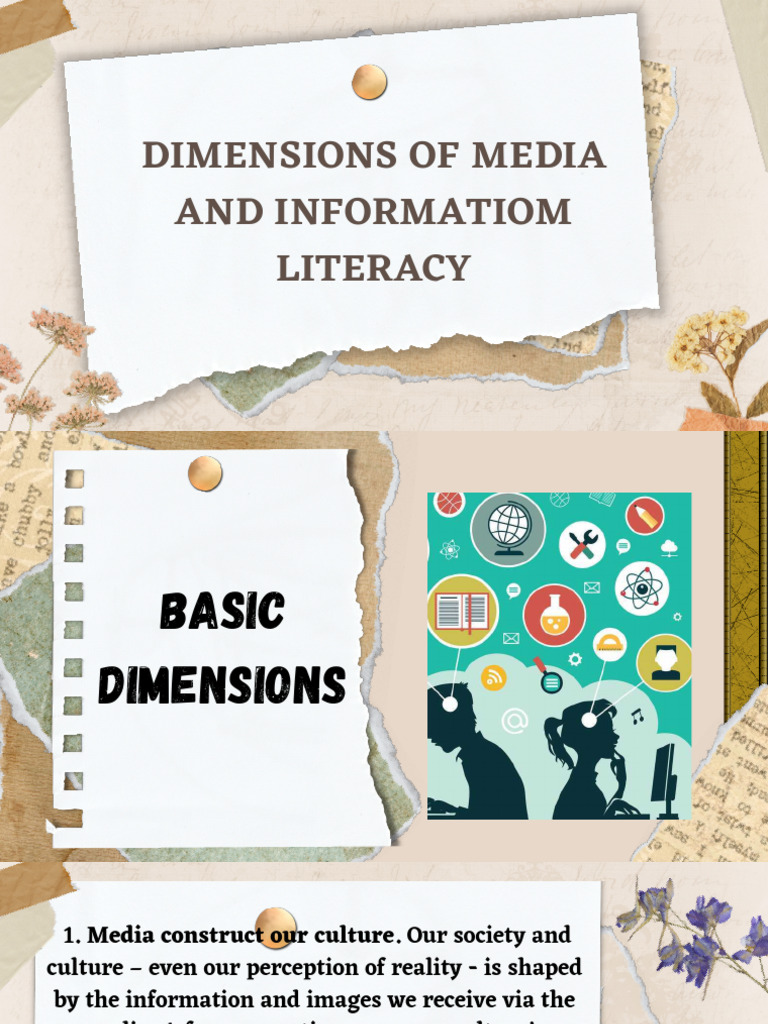 Understanding Media Literacy Dimensions | PDF | Persuasion | Advertising