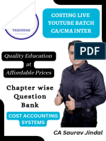 Cost Accounting Systems