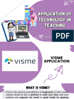 Application of Technology in Teaching