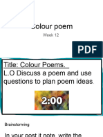 L1-Colour Poem