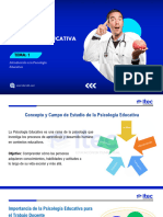 Psicología Educativa - Tema 1