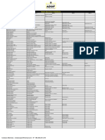 Tabela Exercícios Substitutos PW