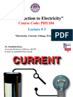 Introduction To Electricity Lecture, Detail