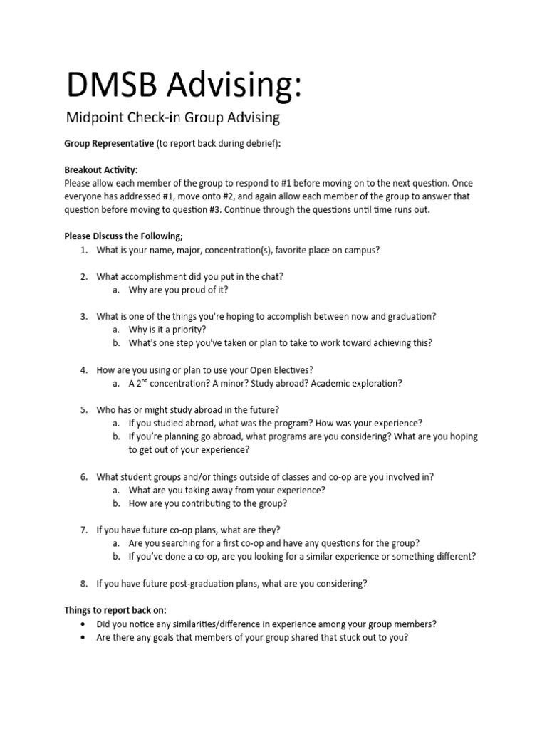 Breakout Activity | PDF