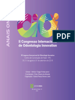 II Congresso Internacional de Odontologia Innovation