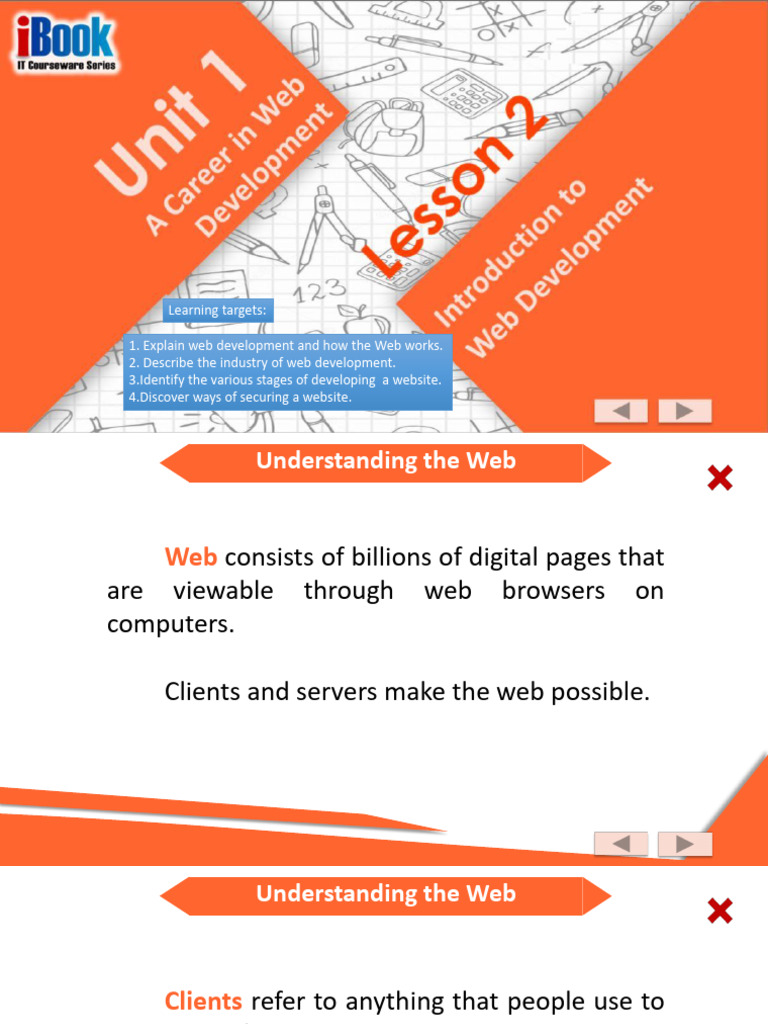 Lesson2IntroductiontoWebdevelopmentAugust29 Sept.22022 1 | PDF | World ...
