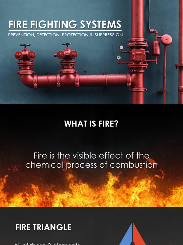 Fire Fighting Systems Overview | PDF | Firefighting | Fires