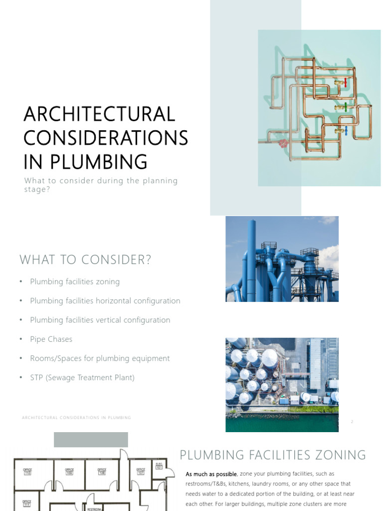 View of Plumbing Architectural Planning Guide | PDF | Plumbing | Building