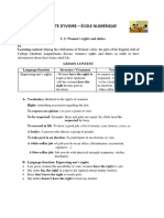 UNIT 2 LESSON 2 4e ANGLAIS