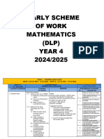 RPT MATEMATIK DLP TAHUN 4