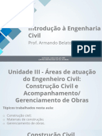 Introdução À Engenharia Civil - Unidade II - Aula 5