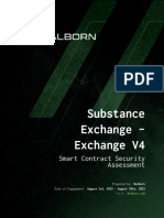 Substance Exchange Exchange V4 Smart Contract Security Assessment Report Halborn Final