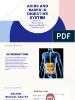 Acids and Bases in Digestive System
