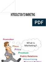 Introduction To Marketing