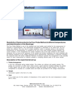 Four Probe Experiment Dfp 02 Basic Model