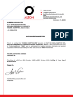 White and Green Professional Company Letterhead