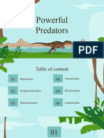 En Powerful Predators by Slidesgo