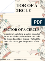 Sector of A Circle