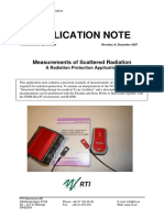 Dose Probe Scatter and Leakage Measurements AN006