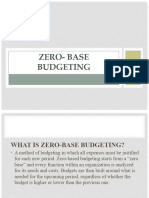 Zero - Base Budgeting