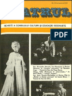 Revista Teatrul, nr. 11, anul XXII, noiembrie 1977