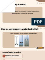 What Is Turbidity in Water