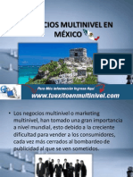 Negocios Multinivel en México - PPT
