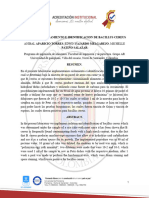 Informe N°3 Aislamiento e Identificacion de Bacillus Cereus