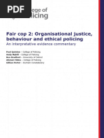 Quintonetal 2015 Faircop 2 Organisationaljusticebehaviourandethicalpolicing