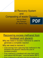 Methanol Recovery System