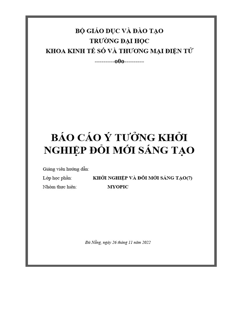Mô Hình Khởi Nghiệp