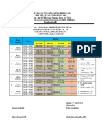 Jadwal PAS Dan PTS GENAP 2024